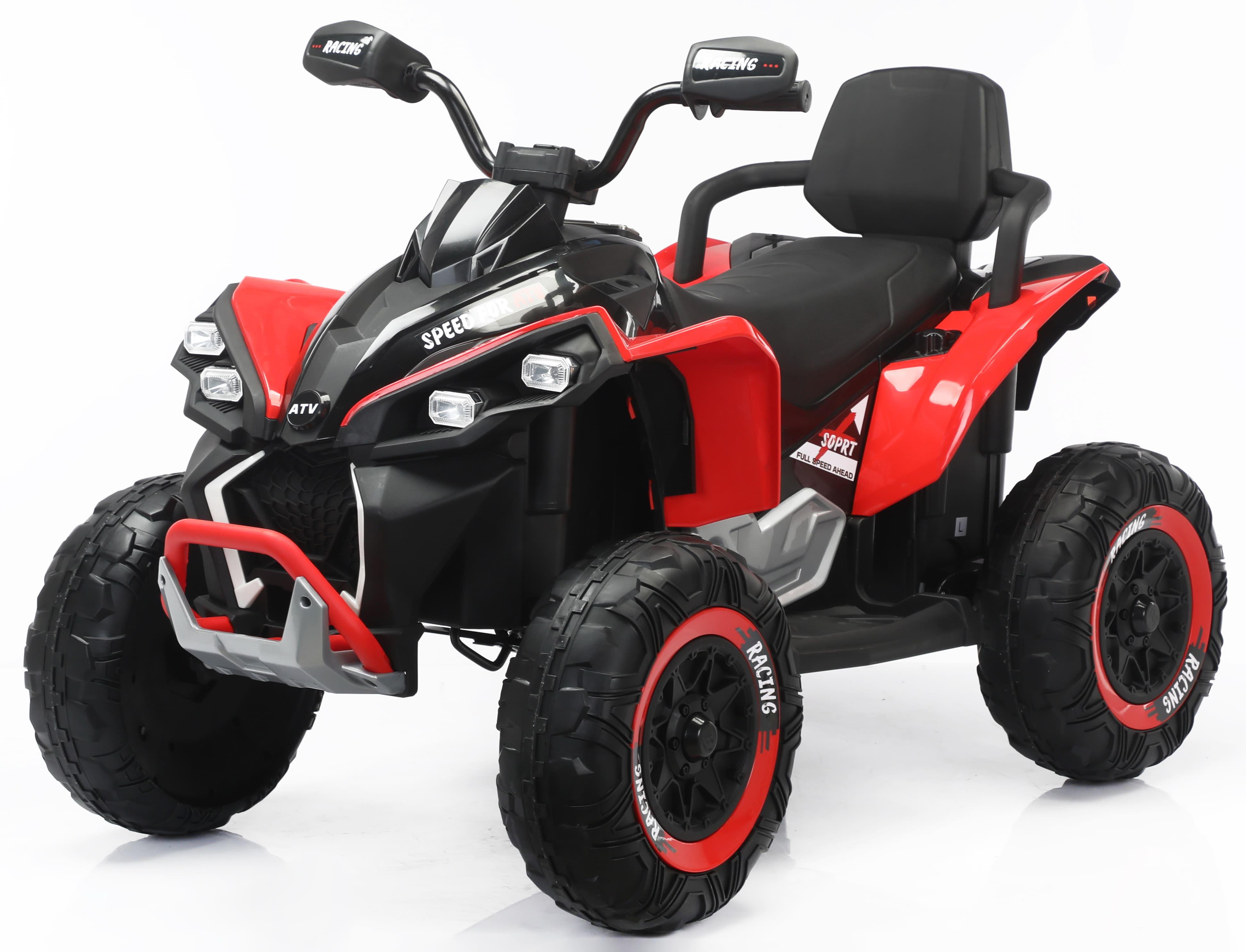 Электроквадроцикл детский Lolly Kids LKT-229 с мягкими колесами EVA Красный (9990)