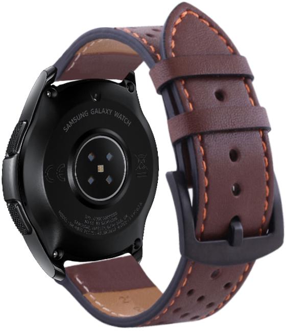 Ремінець шкіряний Classico для Galaxy Watch 42 мм Brown (16945)
