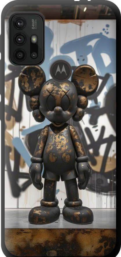 Чехол на Motorola Moto G20 Bronze kaws v2 (6098b-2461-42517)