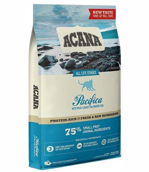Сухой корм Acana Pacifica Cat для кошек и котят всех пород с рыбой 4,5 кг (a71465) (64992714659) - фото 1 Сухой корм Acana Pacifica Cat для кошек и котят всех пород с рыбой 4,5 кг (a71465) (64992714659) - фото 1