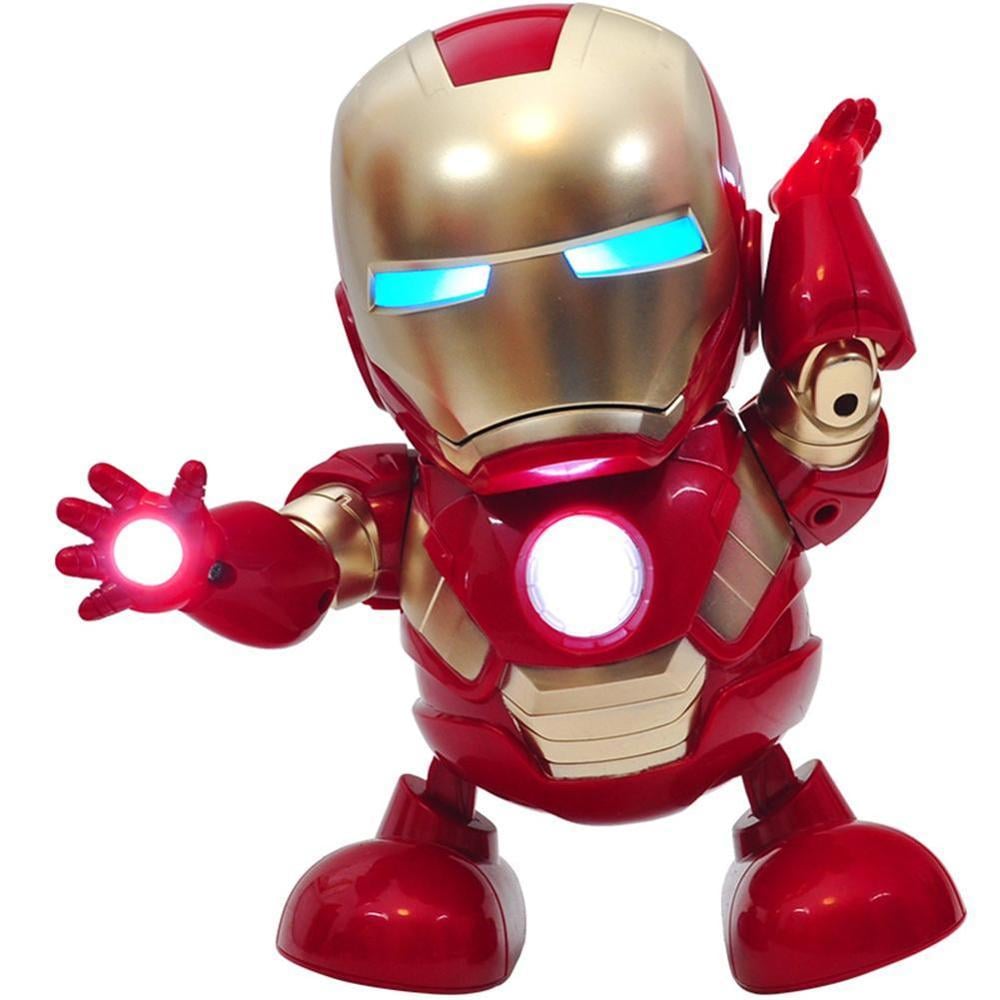 Интерактивная игрушка SUNROZ Dance Super Hero танцующий робот Iron Man (SUN4475)