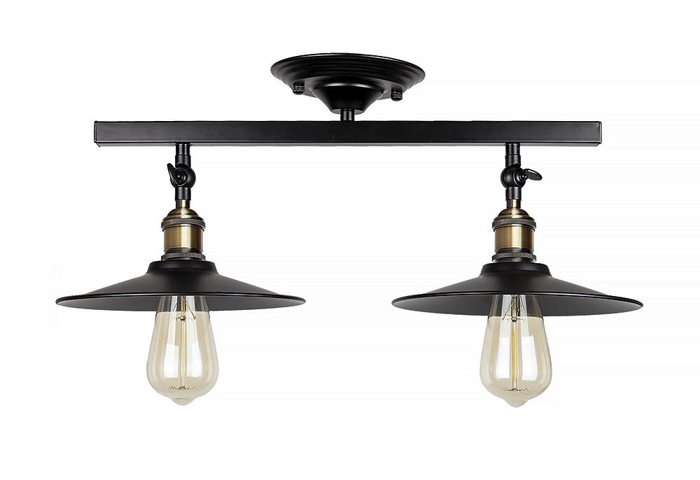 Люстра Levistella 752X837F-2 BK на 2 плафона Черный (14-16-LVS1786) Люстра Levistella 752X837F-2 BK на 2 плафона Черный (14-16-LVS1786)