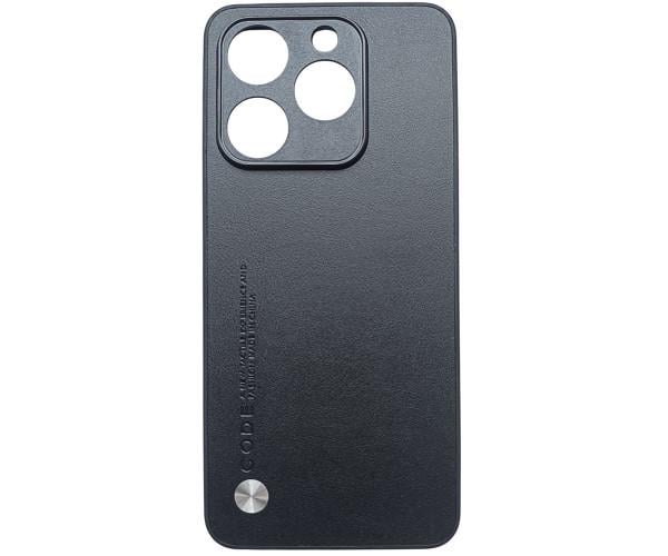 Кожаный чехол - накладка CODE Tactile Experience для Realme C61 / C63 4G Черный Кожаный чехол - накладка CODE Tactile Experience для Realme C61 / C63 4G Черный
