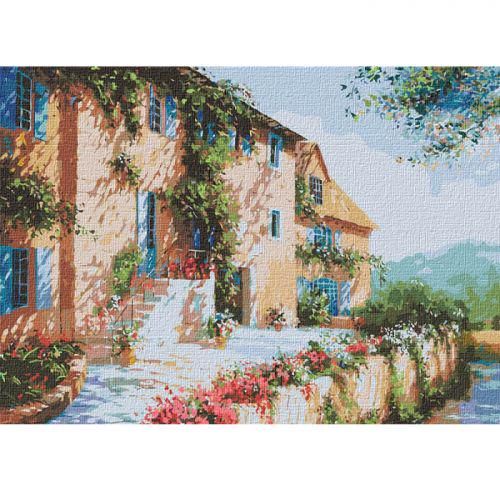 Картина по номерам На солнечной стороне улицы 40х50 см (164315)