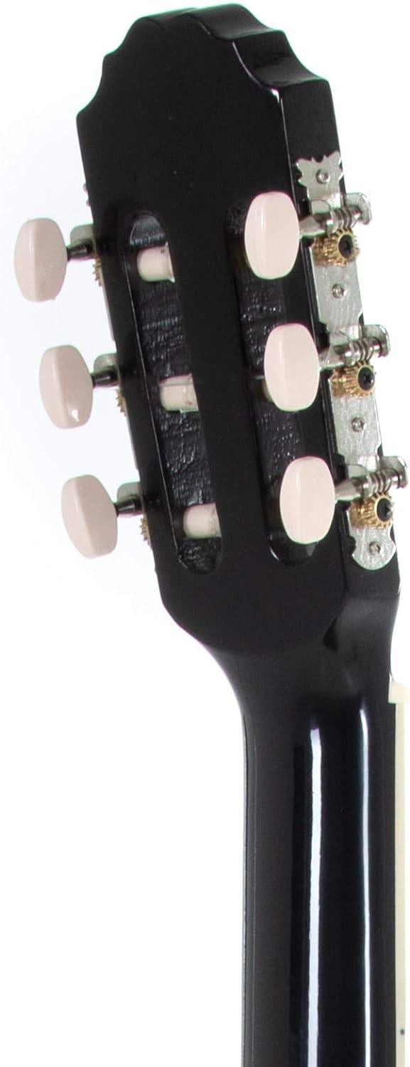 Гитара классическая GEWA Basic 4/4 Black с чехлом/тюнером и медиаторами (G-PS510186) - фото 8 Гитара классическая GEWA Basic 4/4 Black с чехлом/тюнером и медиаторами (G-PS510186) - фото 8