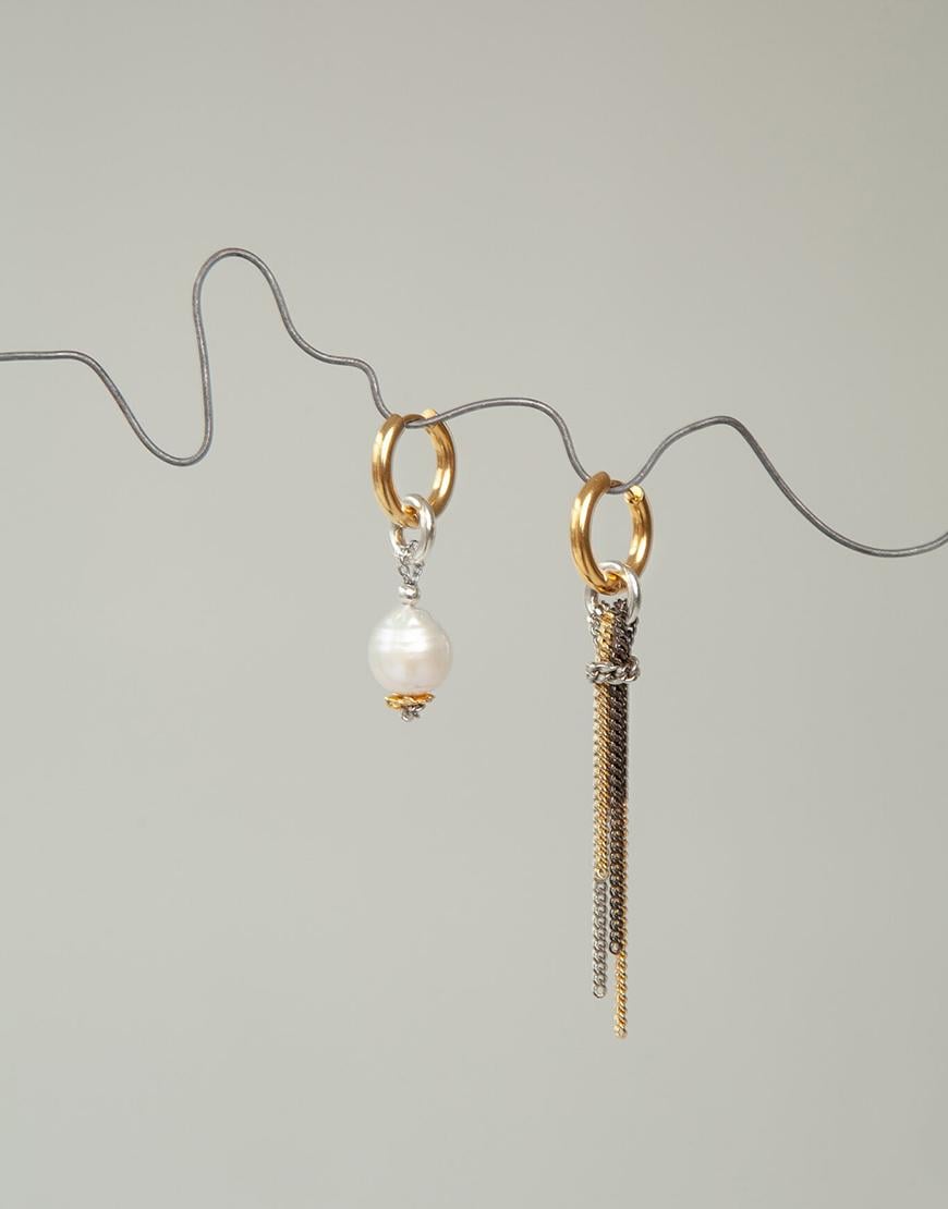 Сережки Magali Gold жіночі SAMOKISH золоті One size Сережки Magali Gold жіночі SAMOKISH золоті One size