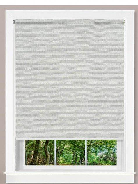 Тканинна ролета для мансардних вікон Roletas 44x160 см тканина блекаут Світло-сірий (5600)