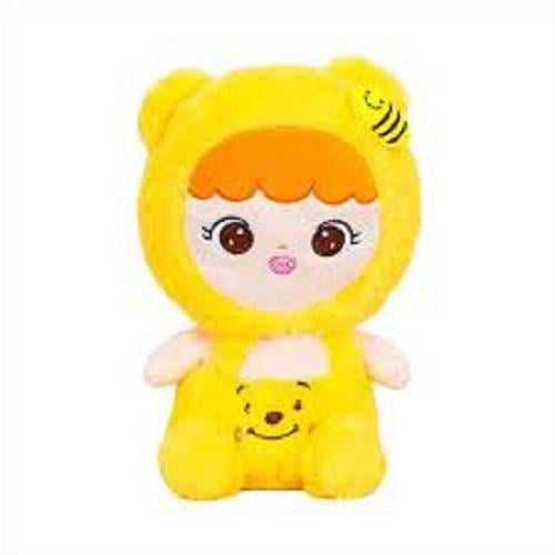 Игрушка мягкая Кукла Kawaii в костюме 60 см Желтый (Ja-444)