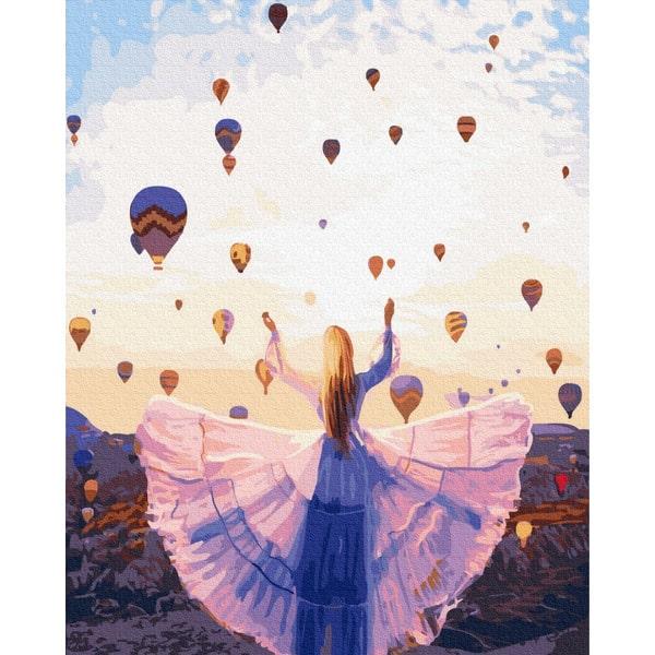 Картина по номерам Brushme GX32639 Волшебные шары Каппадокии 40х50 см (1377794664)