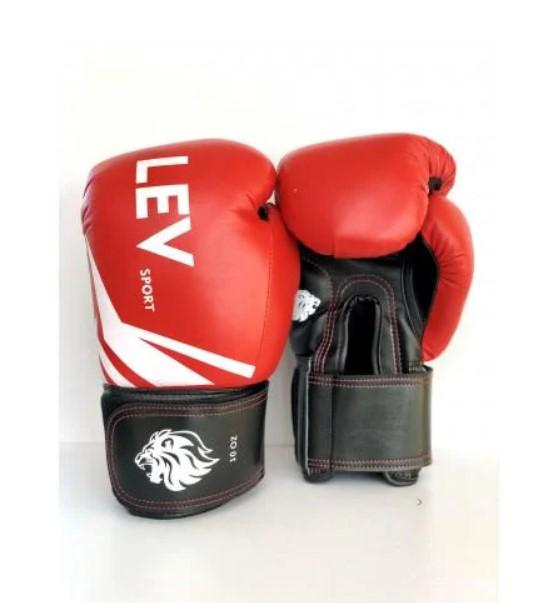 Боксерские перчатки Lev Sport комбинированные р. 8 Красный (8585053829412) Боксерские перчатки Lev Sport комбинированные р. 8 Красный (8585053829412)