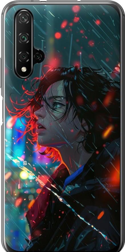 Чехол на Huawei Nova 5T Ночные огни (6096t-1833-42517) Чехол на Huawei Nova 5T Ночные огни (6096t-1833-42517)