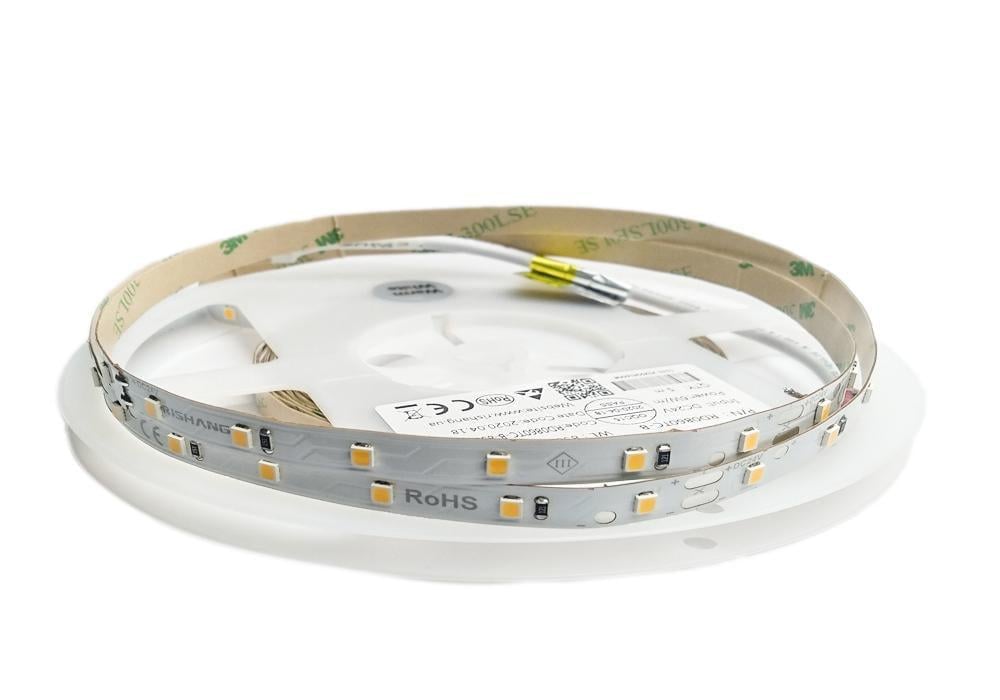 Светодиодная лента 2835-60-IP20-WW-8-24 RD0860TC-B 3000K CRI80 (16996)