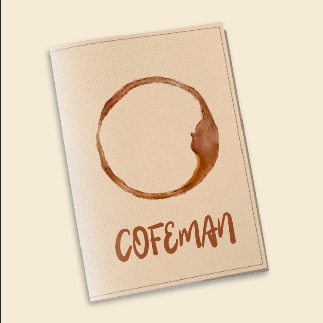 Обложка на паспорт The cover Cofeman 9,6х13,3 см (913132)