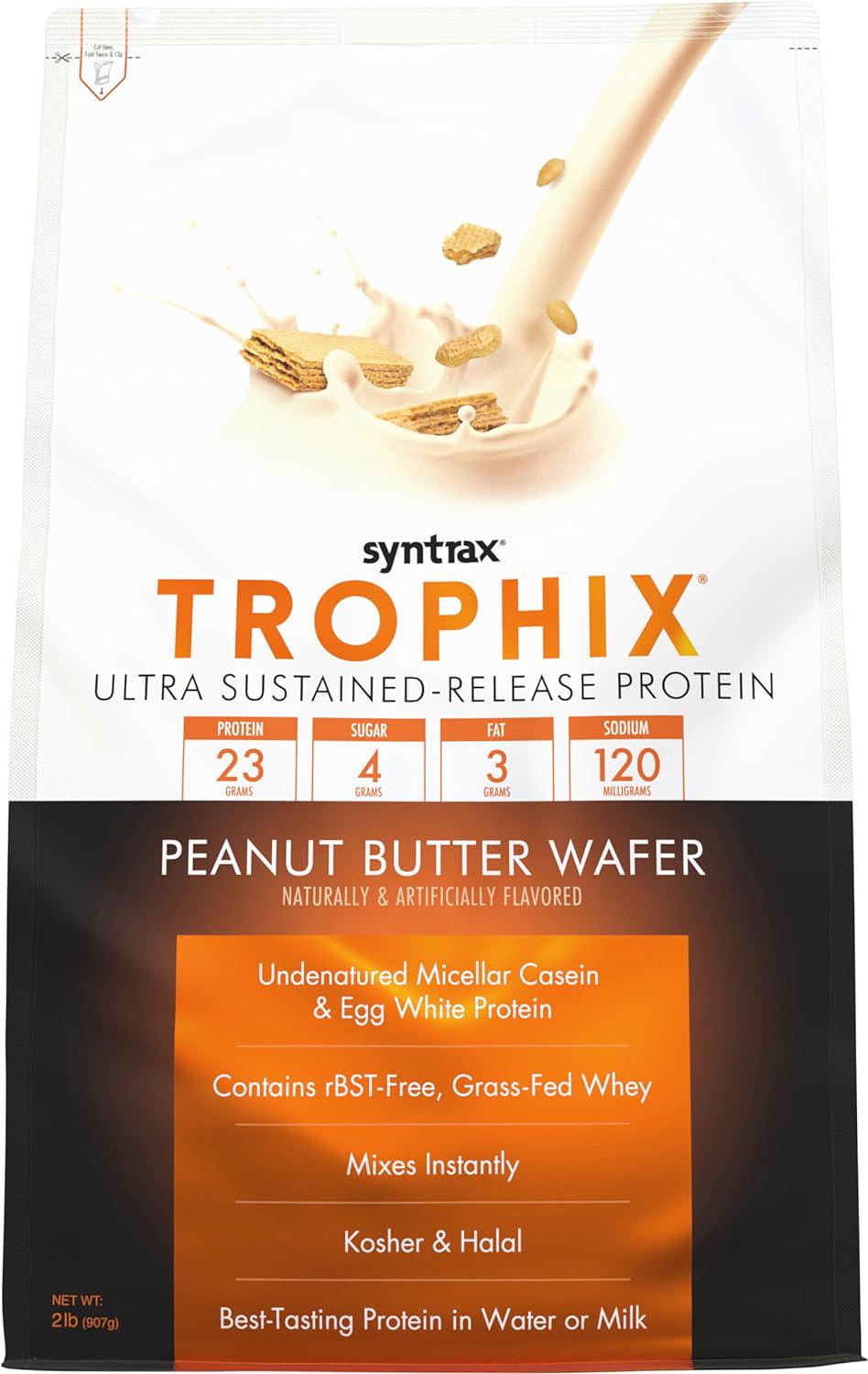 Протеїн Syntrax Trophix Peanut Butter Wafer 908 г