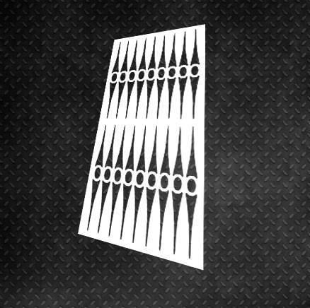 Трафарет багаторазовий DFA Геометрія 71 для штукатурки та фарби (G00071)