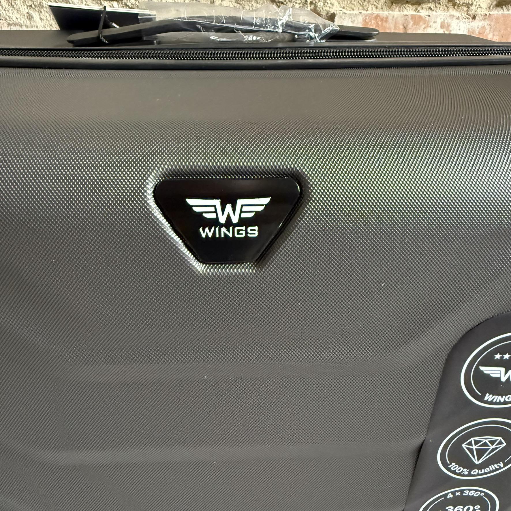 Валіза Wings PEA01 дорожня L Графітовий (26557307) - фото 5 Валіза Wings PEA01 дорожня L Графітовий (26557307) - фото 5