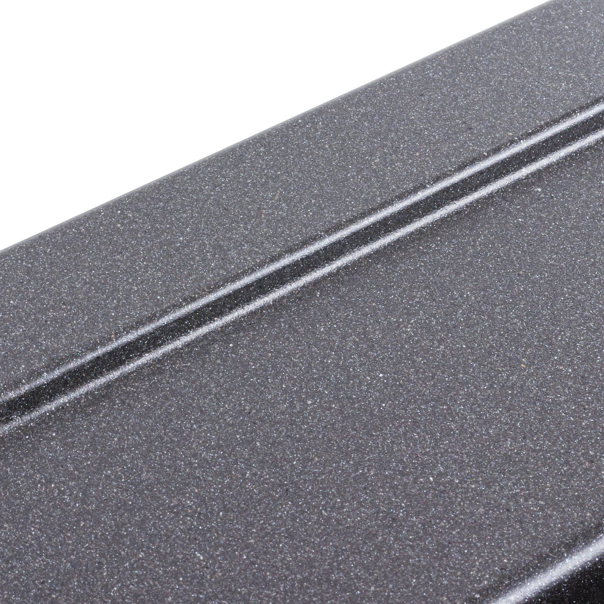 Мойка для кухни гранитная Platinum 4050 KORRADO матовая Морион - фото 6 Мойка для кухни гранитная Platinum 4050 KORRADO матовая Морион - фото 6