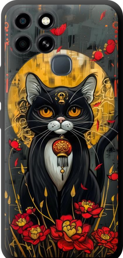 Чехол на Infinix Smart 6 China Cat (6134b-2758-42517) Чехол на Infinix Smart 6 China Cat (6134b-2758-42517)