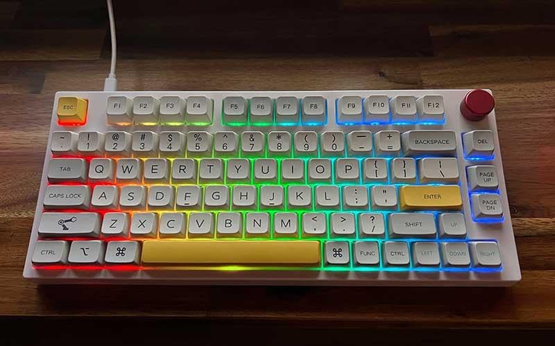 Клавіатура бездротова механічна EPOMAKER TH80 Pro - фото 5 Клавіатура бездротова механічна EPOMAKER TH80 Pro - фото 5