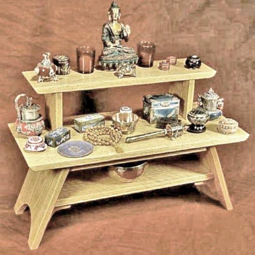 Алтарь для медитации из дерева Дорено Бланже (ЛАТ-014701)