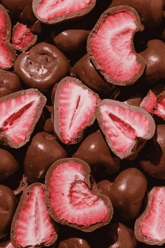 Клубника сублимированная в шоколаде Panfruit органическая 50 г