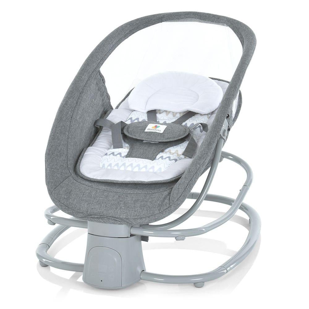 Заколисуючий центр-шезлонг 4в1 Mastela 8112 із таймером/панеллю/додатком для керування (24209784) - фото 4