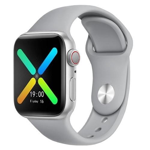 Смарт-годинник WearfitPro HW37 Aluminium з голосовим викликом 43 мм Grey (538338)