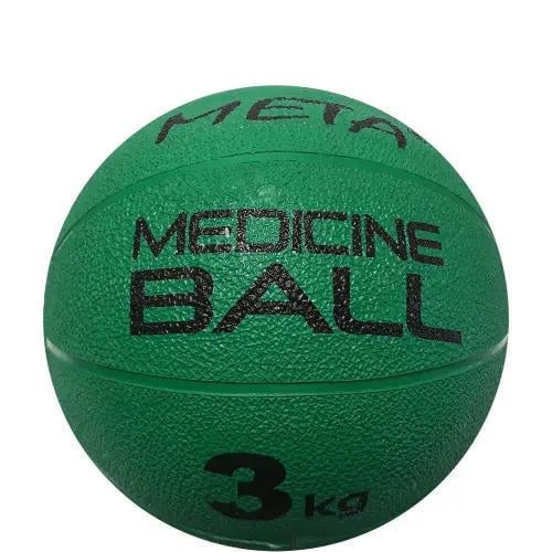 Медбол Meta Colour Medicine Ball 3 кг 23 см Зелений (3000300100)