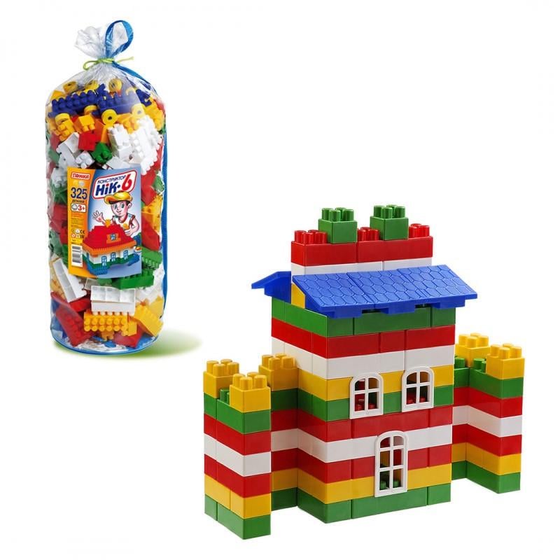 Конструктор дитячий ЮНІКА НІК-6 325 деталей (0811)