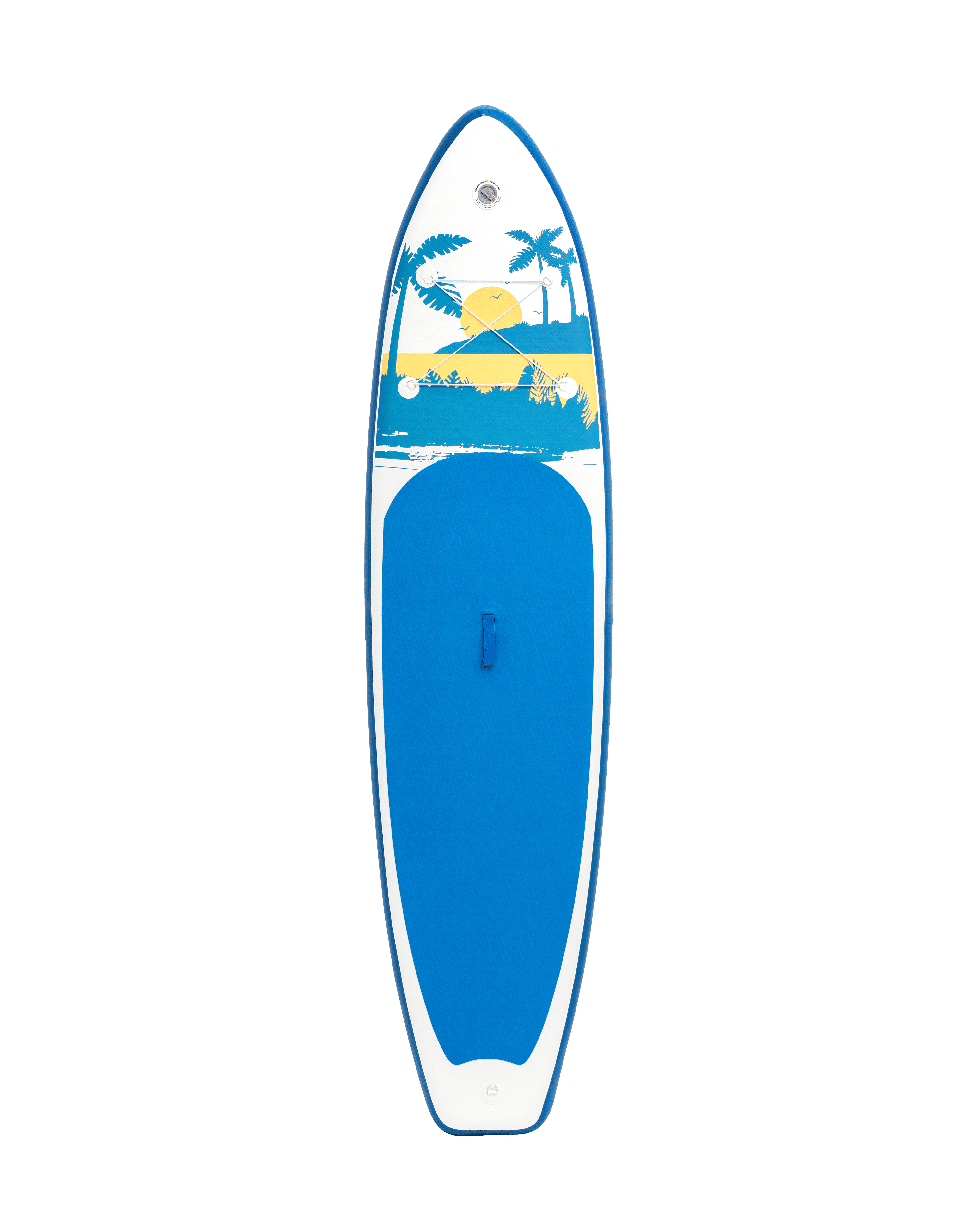 SUP-доска надувная Funwater Paddleboard Palm White 11" 8в1 335x84x15 см