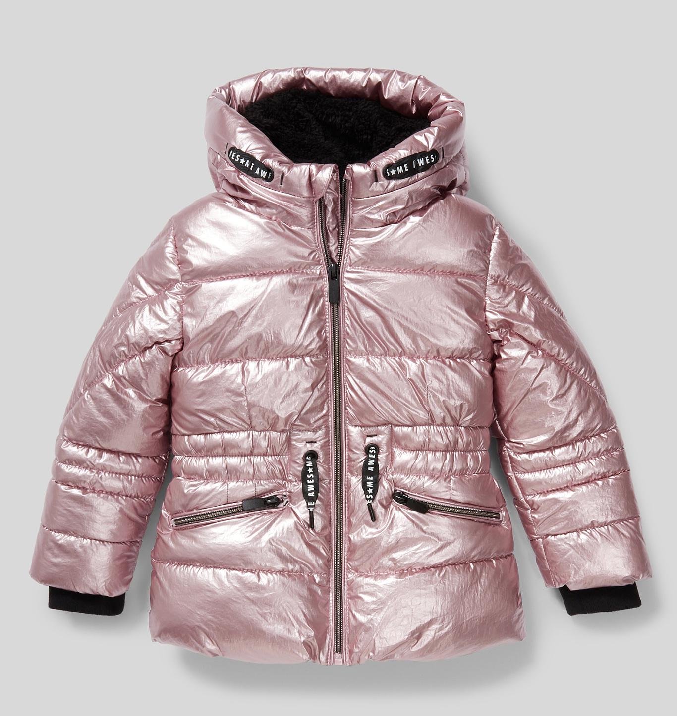 Куртка зимова для дівчинки C&A 128 см Pink (2098733)