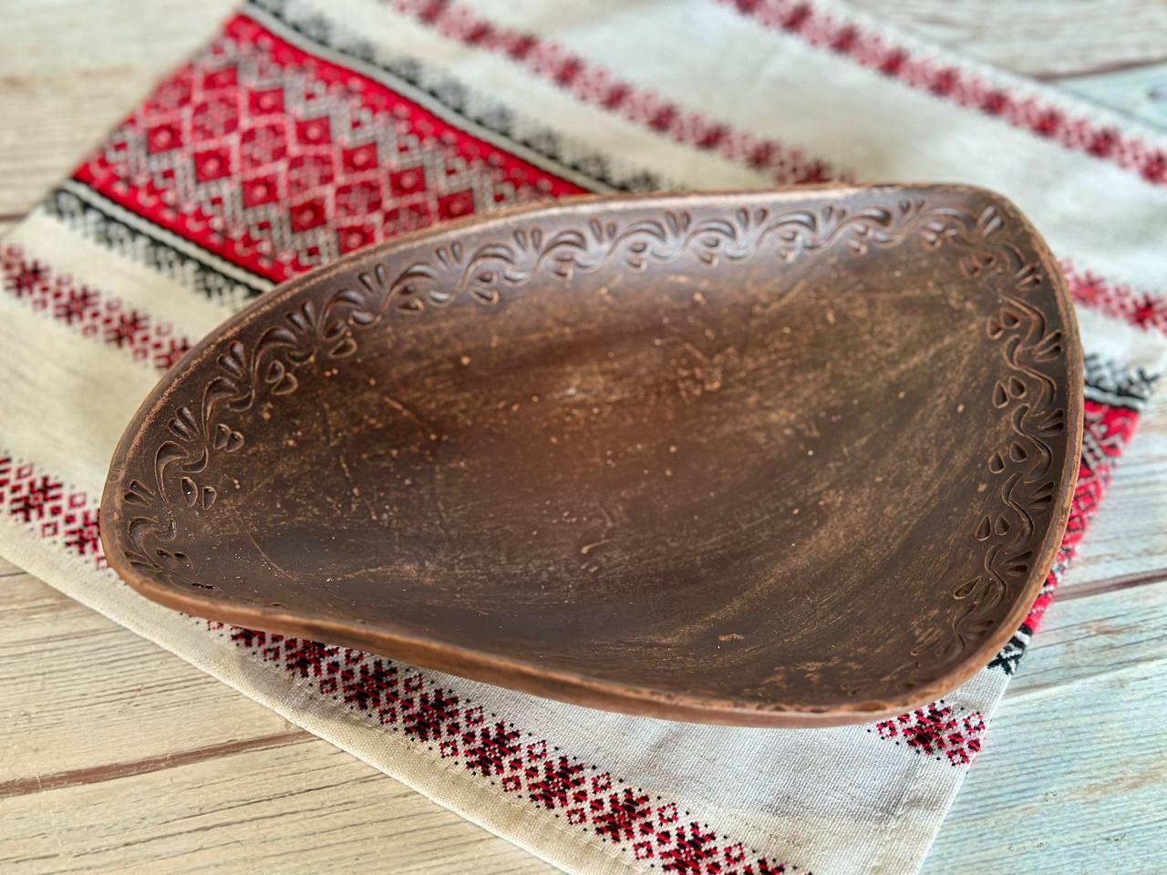 Блюдо глиняное 26х18х5 см (2354781783) - фото 10 Блюдо глиняное 26х18х5 см (2354781783) - фото 10