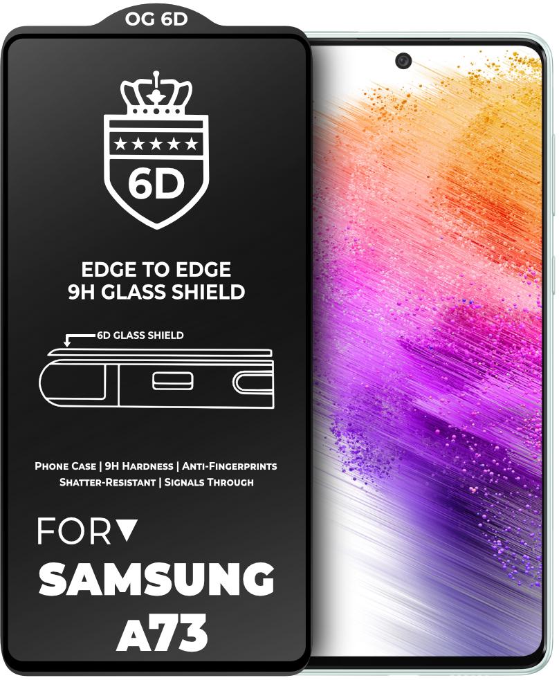 Защитное стекло 6D для Samsung Galaxy A73 A736 Glass Shield (27418)