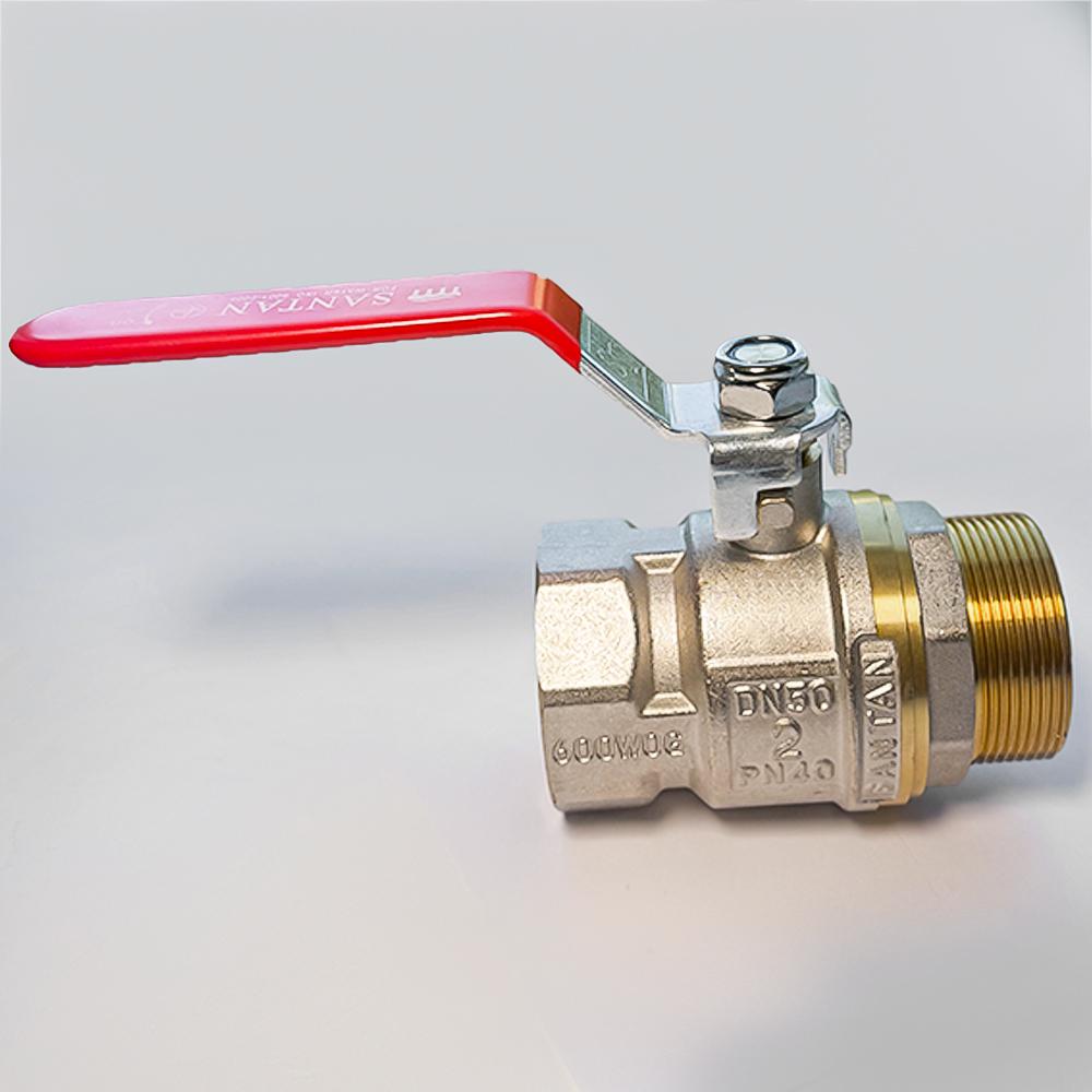 Кран шаровой для воды SANTAN Professional 605 2" наружный-внутренний Красный (63985) - фото 4 Кран шаровой для воды SANTAN Professional 605 2" наружный-внутренний Красный (63985) - фото 4