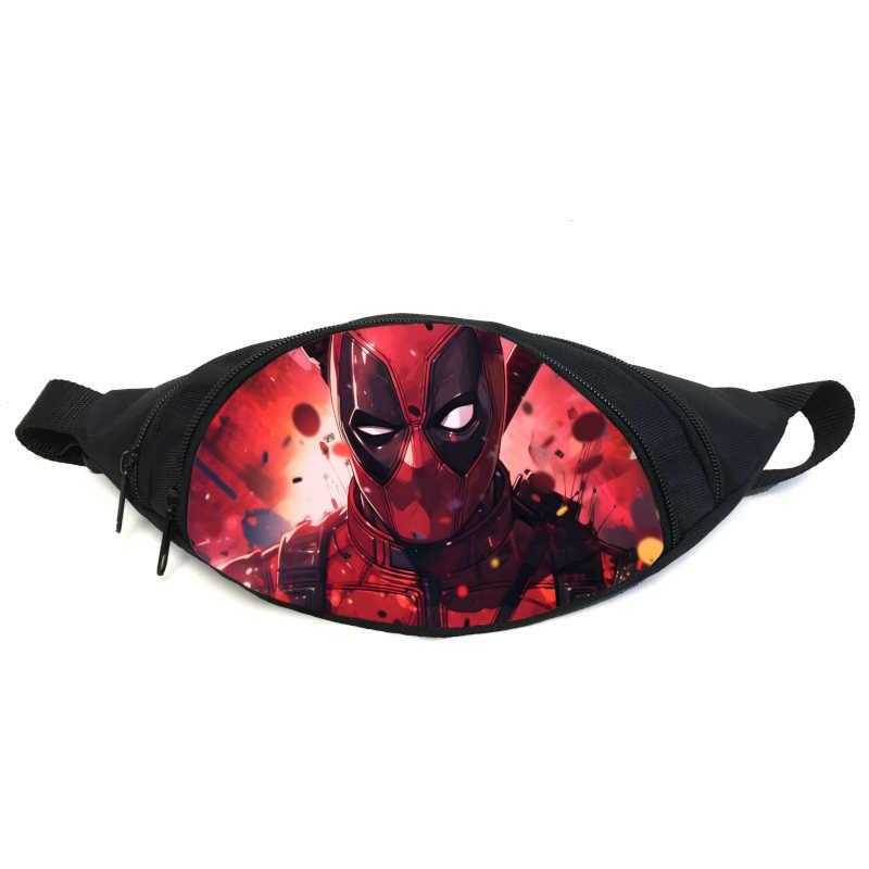 Поясная сумка-бананка Cappuccino Toys Дэдпул GB-deadpool 013 Черный (2399980006)