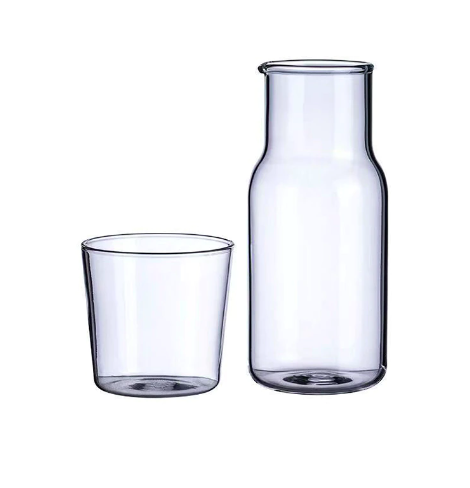 Графин для воды Olens 350 мл со стаканом 150 мл (9526873)