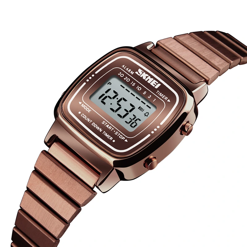 Наручные часы Skmei 1901SCF Cofee Steel - фото 2 Наручные часы Skmei 1901SCF Cofee Steel - фото 2