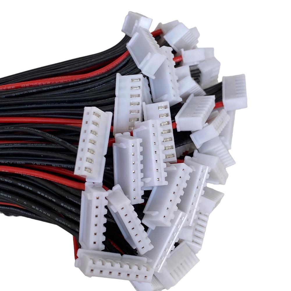 Разъем JST XH2.54-6S 7pin 30 см 22awg силиконовый провод на 7 контактов балансир для imax b6 (2276819858) - фото 6 Разъем JST XH2.54-6S 7pin 30 см 22awg силиконовый провод на 7 контактов балансир для imax b6 (2276819858) - фото 6