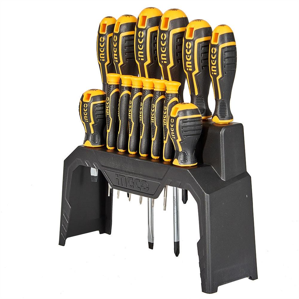 Набор отверток INGCO Super Select 14 шт. (HKSD1428) - фото 2