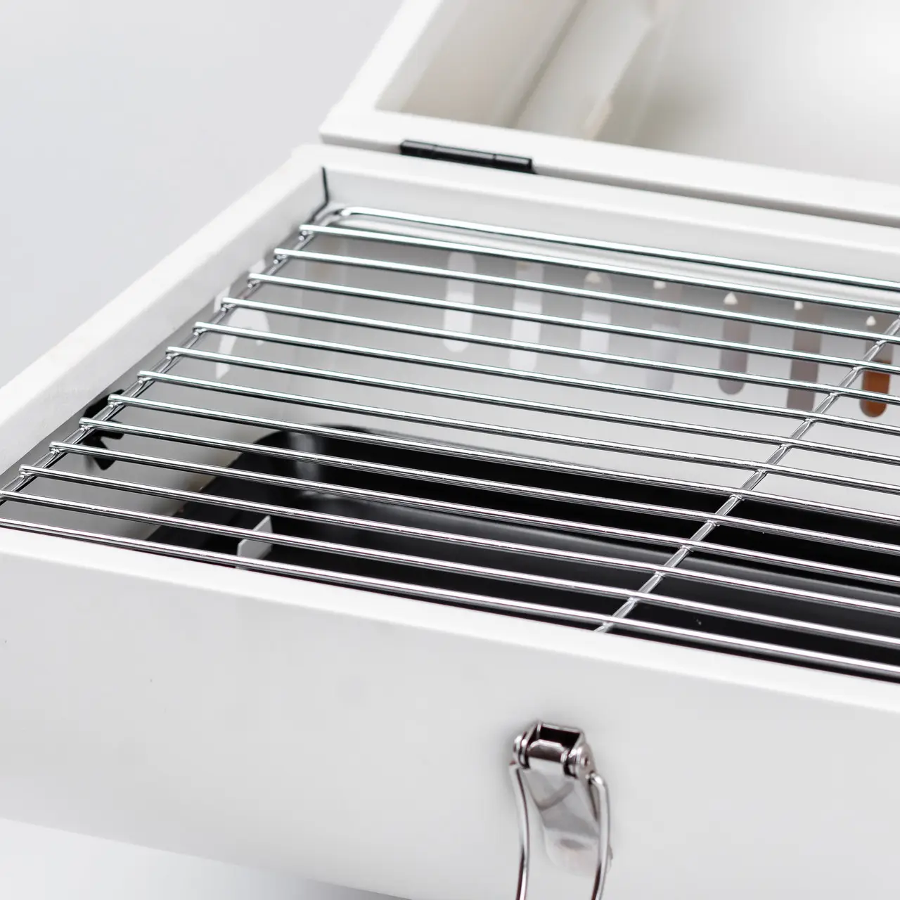 Мангал-гриль Бочка двухсторонний с двумя решетками White (25105770) - фото 12