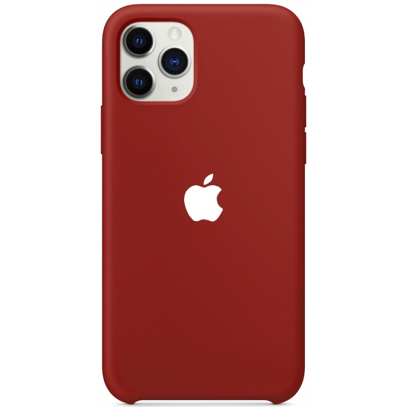 Чехол GoVern Silicone Case Full для Apple iPhone 11 Pro Dark Red