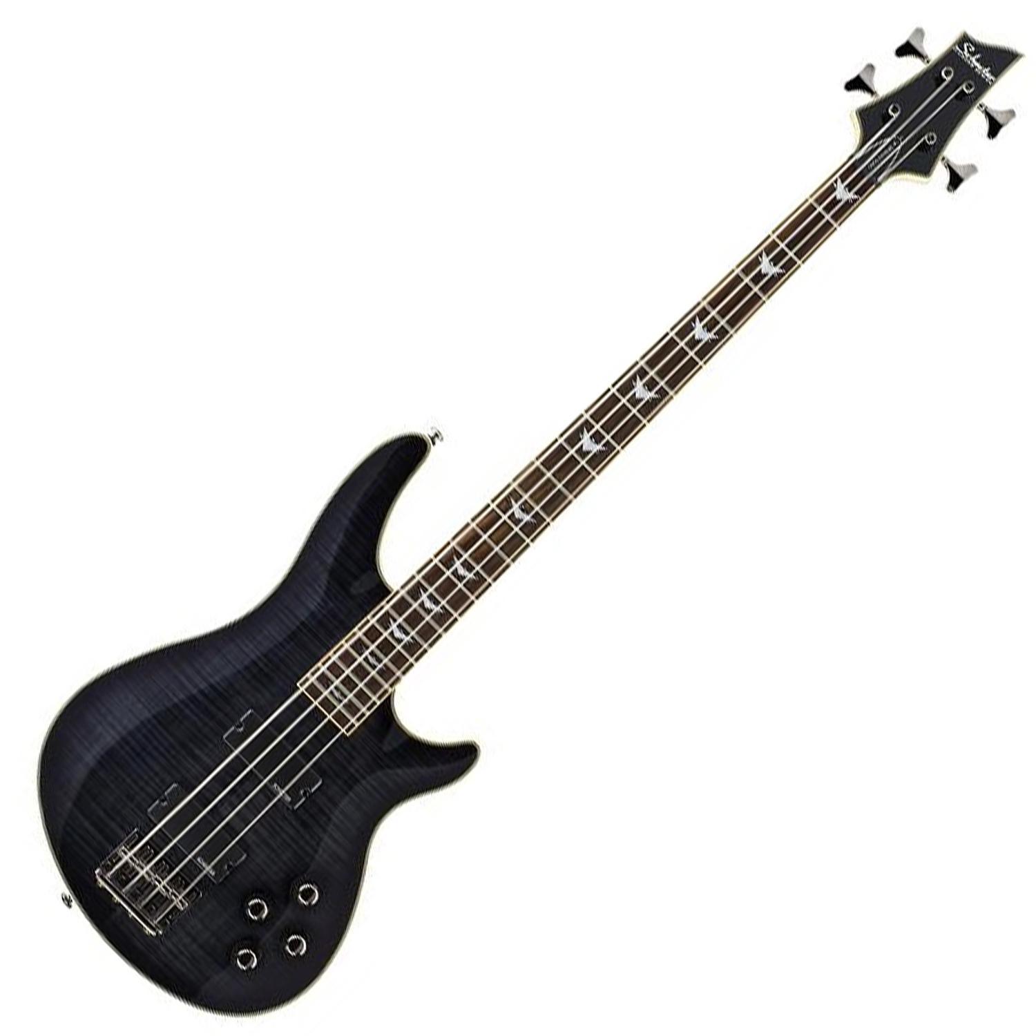 Бас-гитара четырехструнная Schecter Omen Extreme-4 STBLK - фото 2