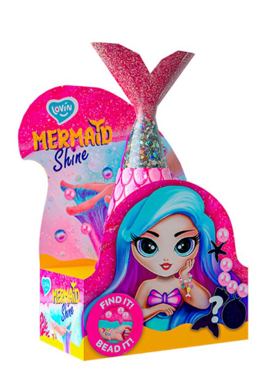 Игрушка-антистресс Lovin Mermaid Shine Pink 80130 250 мл