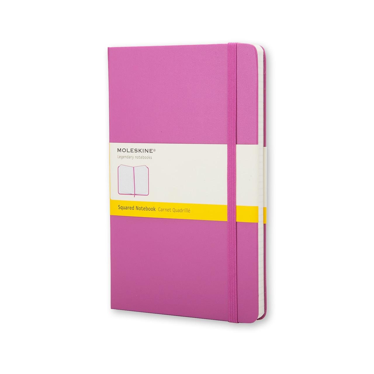 Блокнот Moleskine Classic карманный 9х14 см 192 страницы в клетку Розовый (9788866136408)