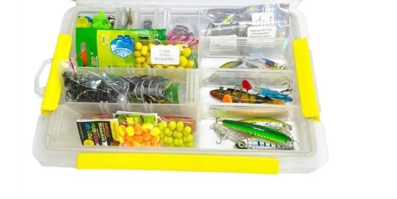Набір рибальського приладдя MJ-3103 для мирної та хижої риби 27,5х18х4,5 см (2331187794)