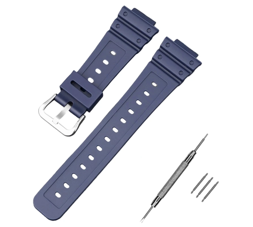 Ремінець для Casio G-Shock GA-2100 Dark Blue SI Ремінець для Casio G-Shock GA-2100 Dark Blue SI