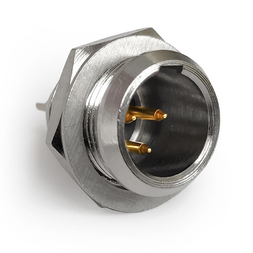 Панельный разъем металлический MOCO mini XLR SA137-3P 3 контакта (10973627)