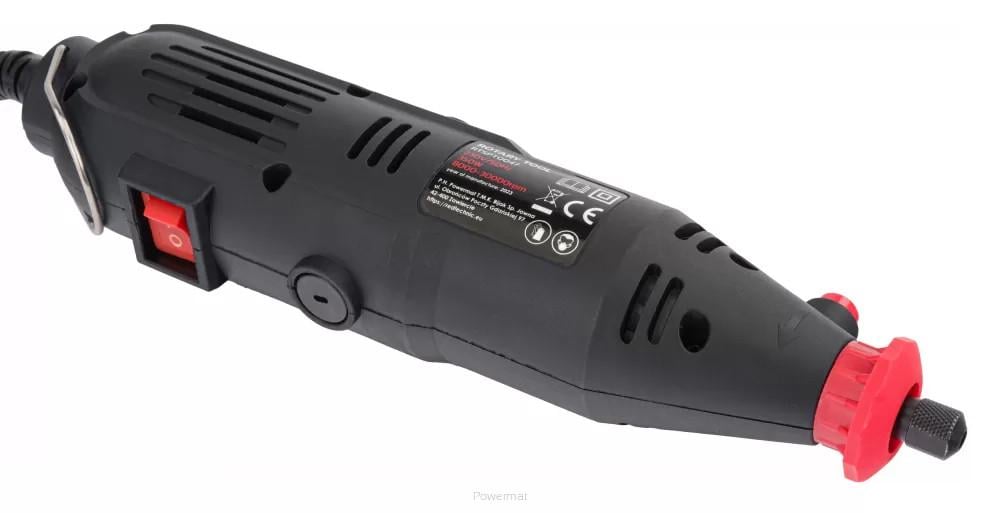 Шлифмашина прямая Red Technic RTSPT0047 2499851127 350 Вт 8000–30000 об/мин с набором аксессуаров 300 шт. - фото 9