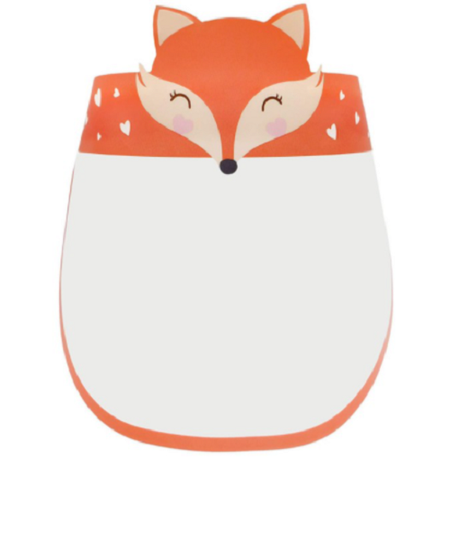 Маска-щит многоразовая детская Лис (758636)