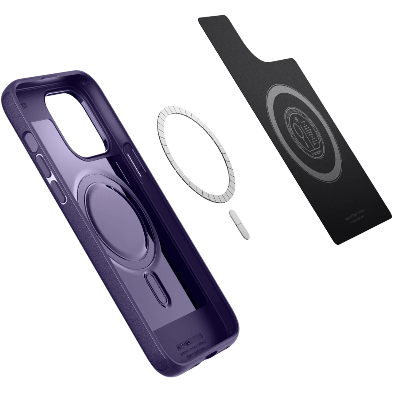 Чехол накладка Spigen Mag Armor MagSafe Case for iPhone 14 Pro, Purple (ACS05588) - фото 4